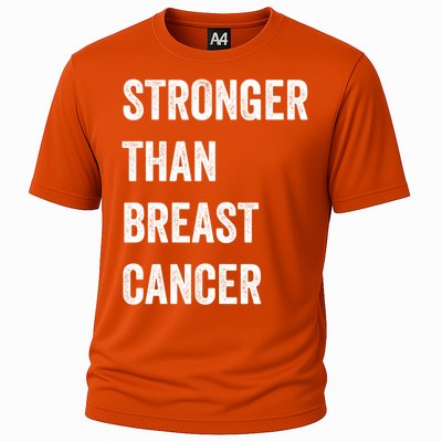 Stronger Than Breast Cancer Breast Cancer Awareness Gift Cooling Performance Crew T-Shirt