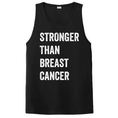 Stronger Than Breast Cancer Breast Cancer Awareness Gift PosiCharge Competitor Tank