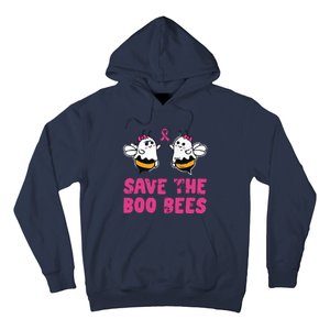 Save The Boo Bees Breast Cancer Awareness Halloween Women Hoodie