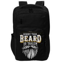 Sorry This Beard Is Taken Country Retro Valentines Day Impact Tech Backpack