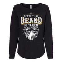 Sorry This Beard Is Taken Country Retro Valentines Day Womens California Wash Sweatshirt