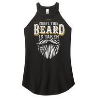 Sorry This Beard Is Taken Country Retro Valentines Day Women's Perfect Tri Rocker Tank