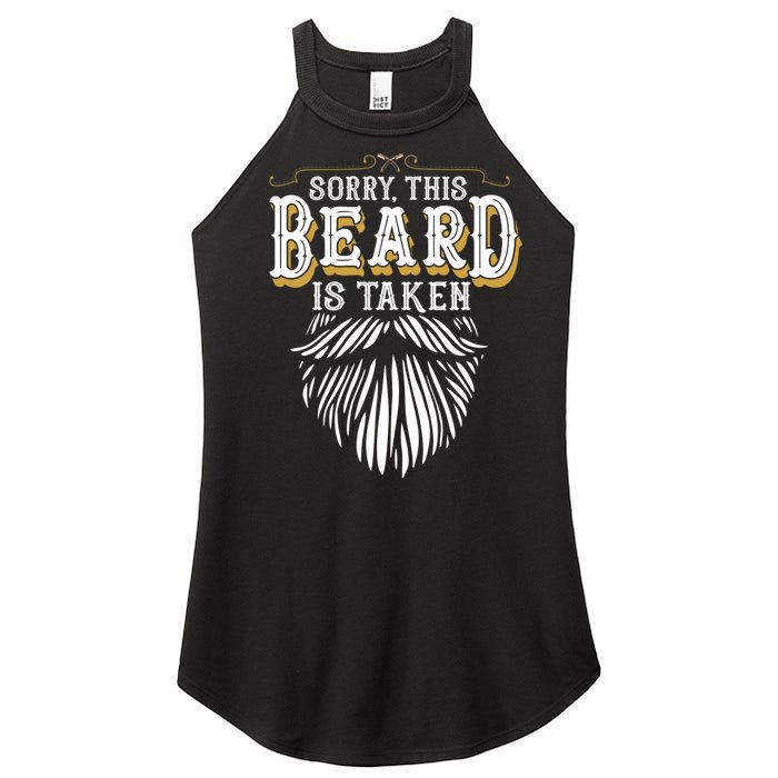 Sorry This Beard Is Taken Country Retro Valentines Day Women's Perfect Tri Rocker Tank