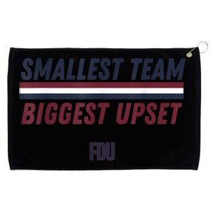 Smallest Team Biggest Upset Tee Grommeted Golf Towel