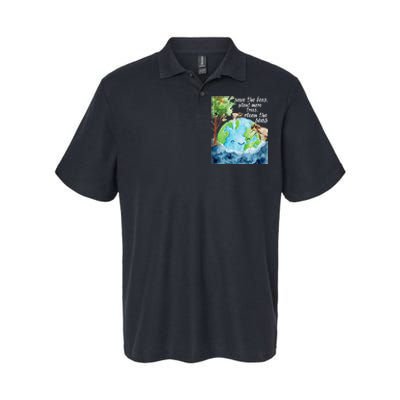 Save The Bees Environmental Protection Earth Day Climate Softstyle Adult Sport Polo