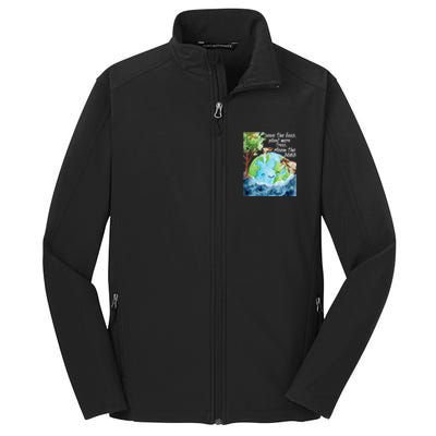 Save The Bees Environmental Protection Earth Day Climate Core Soft Shell Jacket