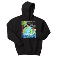 Save The Bees Environmental Protection Earth Day Climate Kids Hoodie