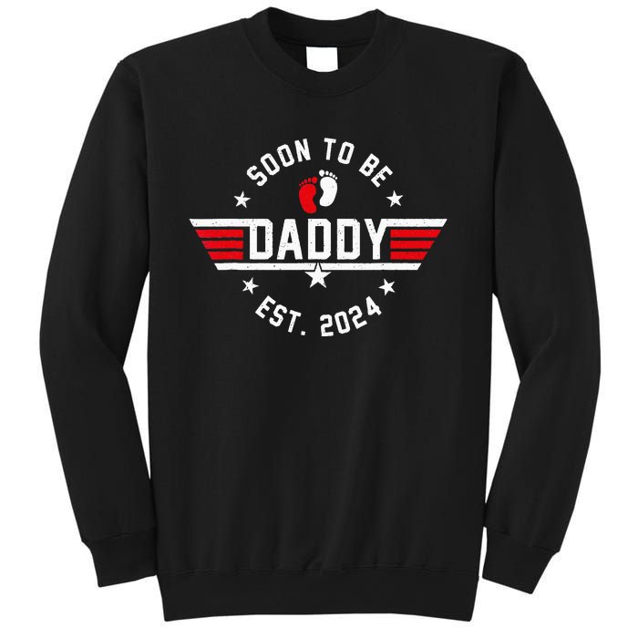 Soon To Be Daddy 2024 Fathers Day First Time Dad Pregnancy Sweatshirt