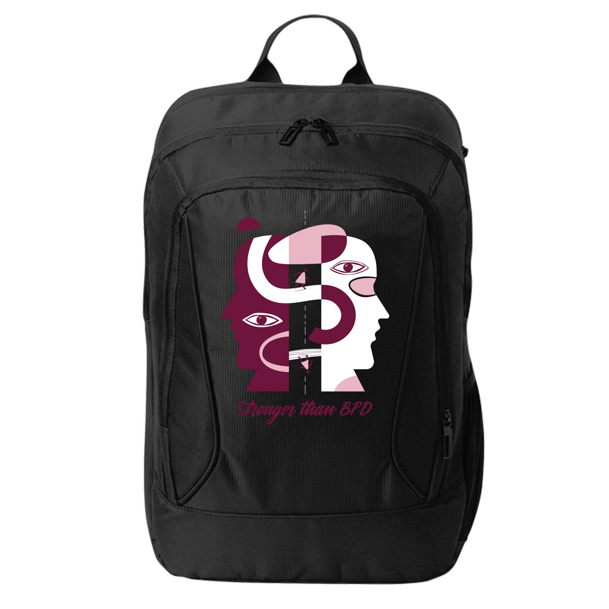 Stronger Than BPD Awareness City Backpack