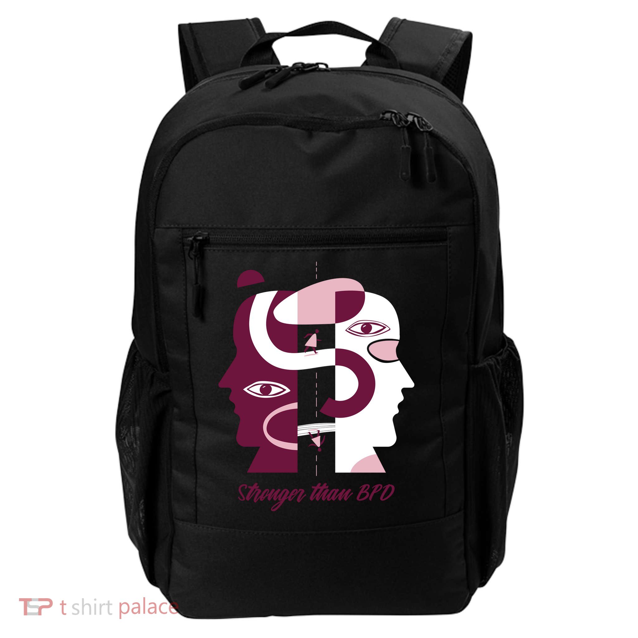 Stronger Than BPD Awareness Daily Commute Backpack