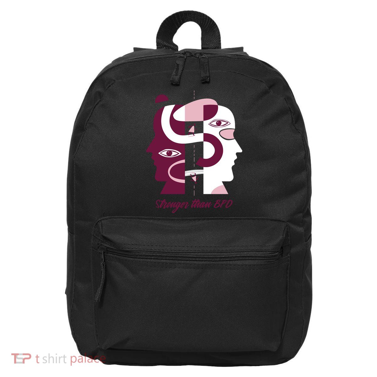 Stronger Than BPD Awareness 16 in Basic Backpack