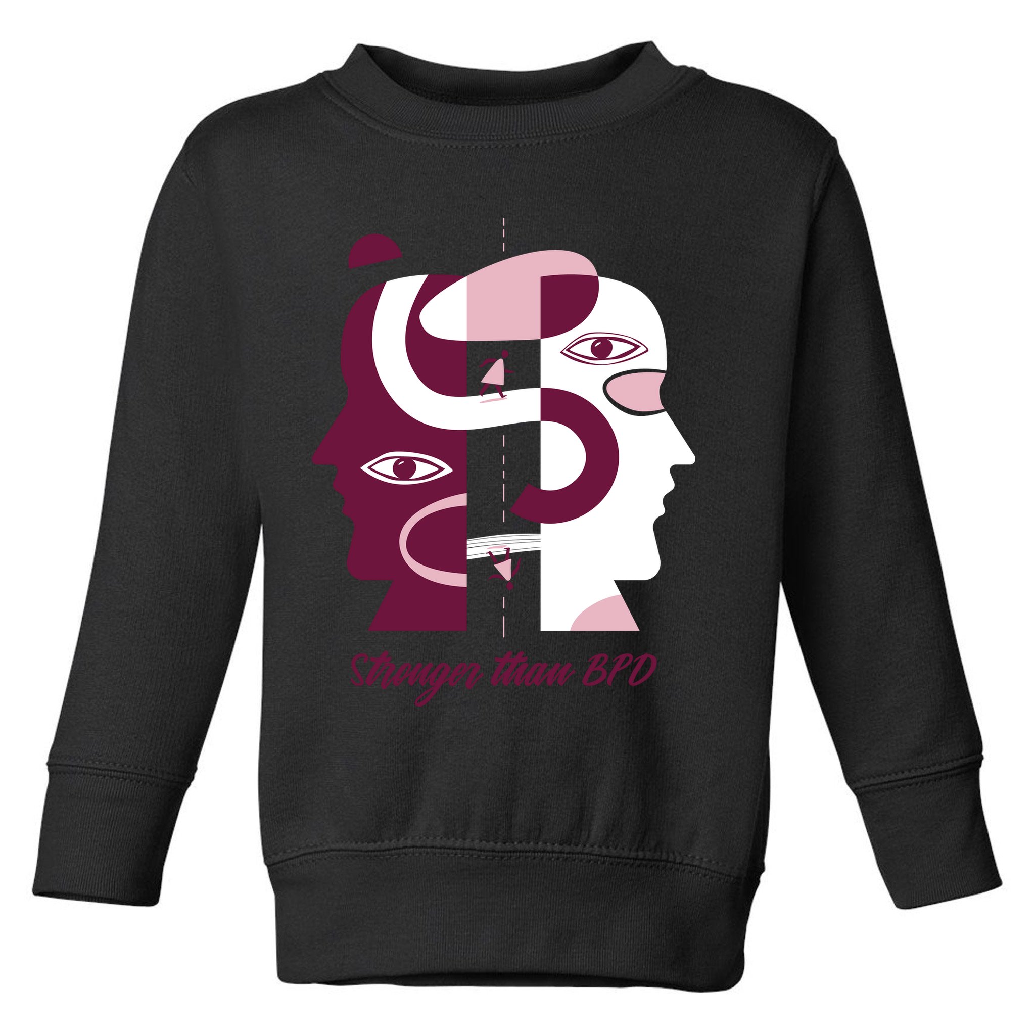 Stronger Than BPD Awareness Toddler Sweatshirt