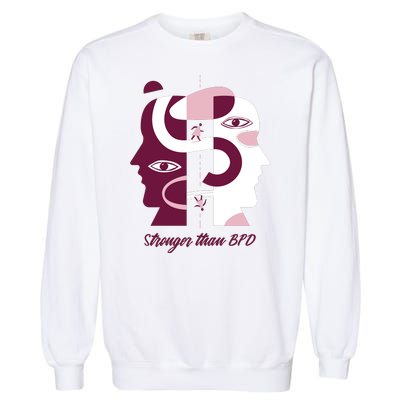 Stronger Than BPD Awareness Garment-Dyed Sweatshirt