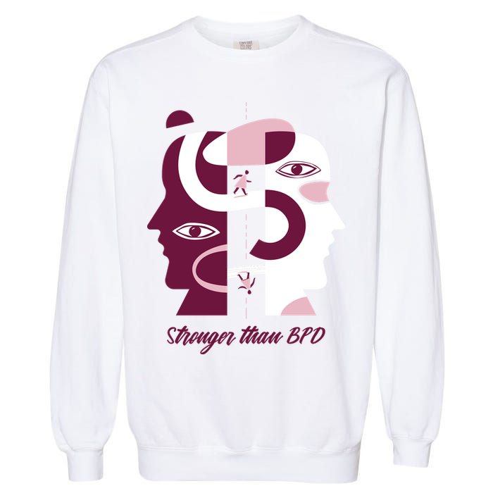 Stronger Than BPD Awareness Garment-Dyed Sweatshirt