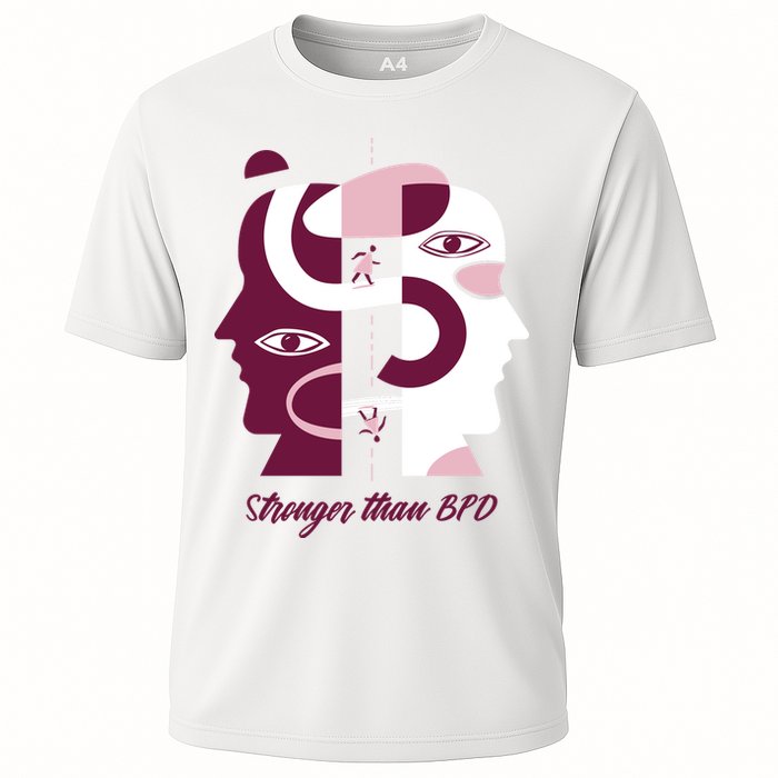 Stronger Than BPD Awareness Cooling Performance Crew T-Shirt