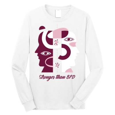 Stronger Than BPD Awareness Long Sleeve Shirt