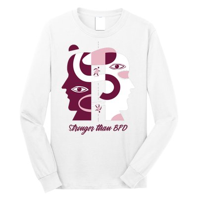 Stronger Than BPD Awareness Long Sleeve Shirt