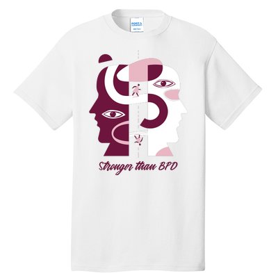 Stronger Than BPD Awareness Tall T-Shirt