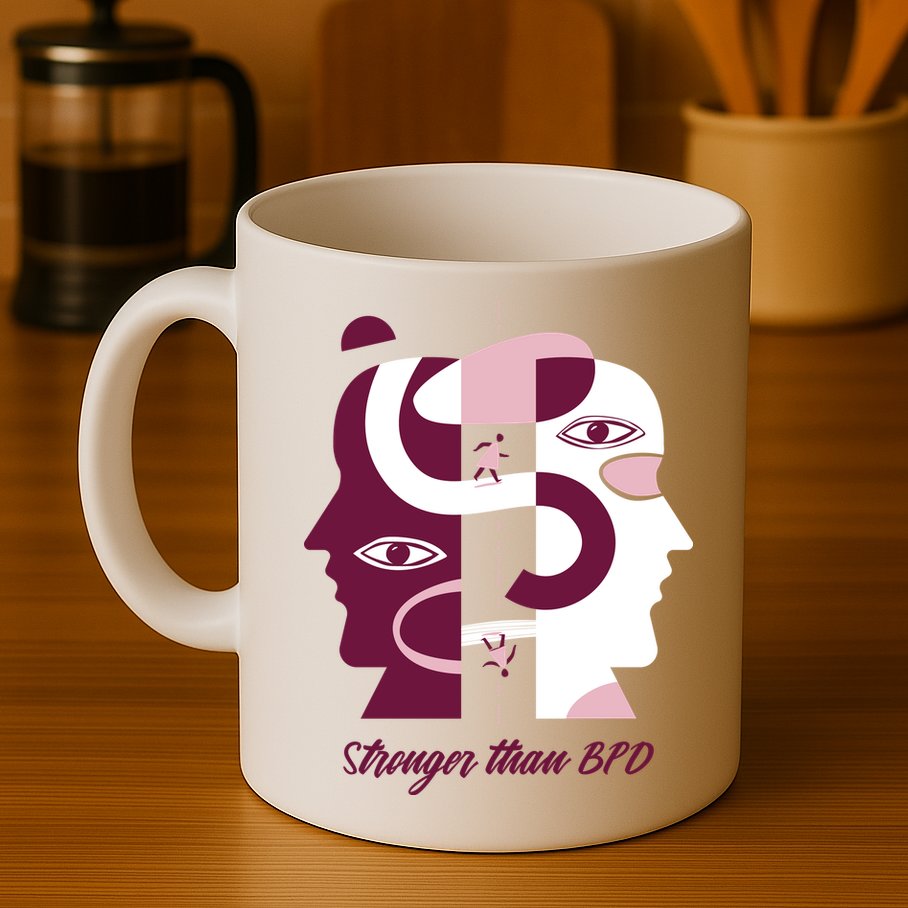 Stronger Than BPD Awareness Mug