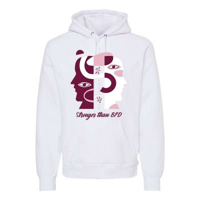 Stronger Than BPD Awareness Premium Hoodie