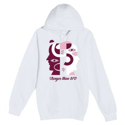 Stronger Than BPD Awareness Premium Pullover Hoodie