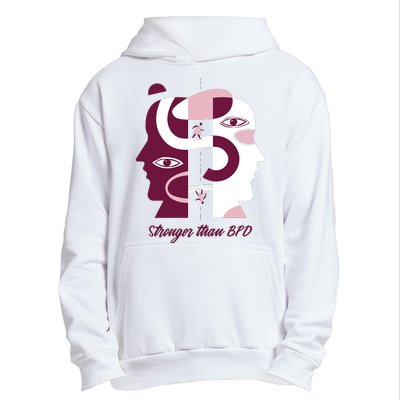 Stronger Than BPD Awareness Urban Pullover Hoodie