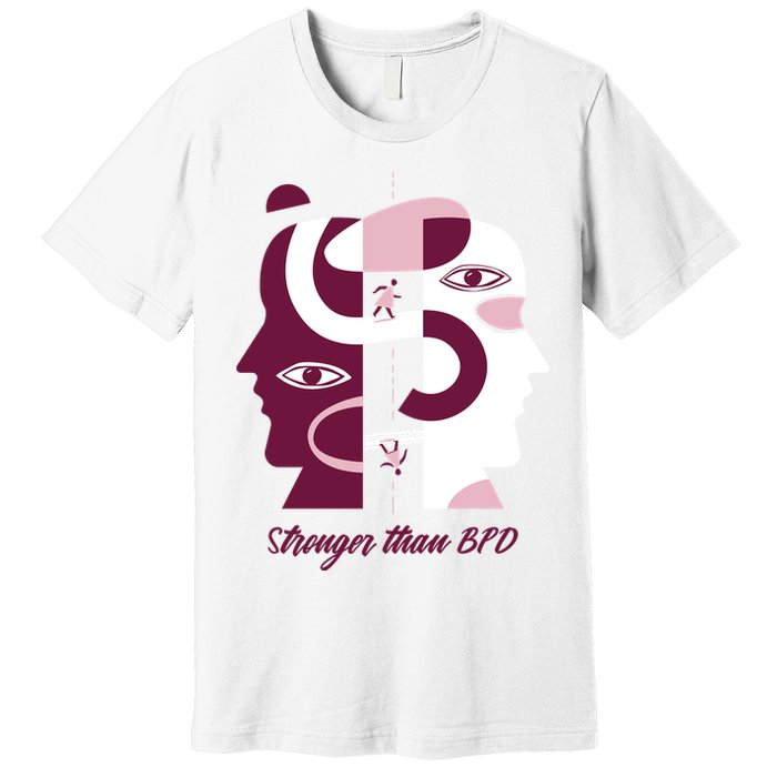 Stronger Than BPD Awareness Premium T-Shirt