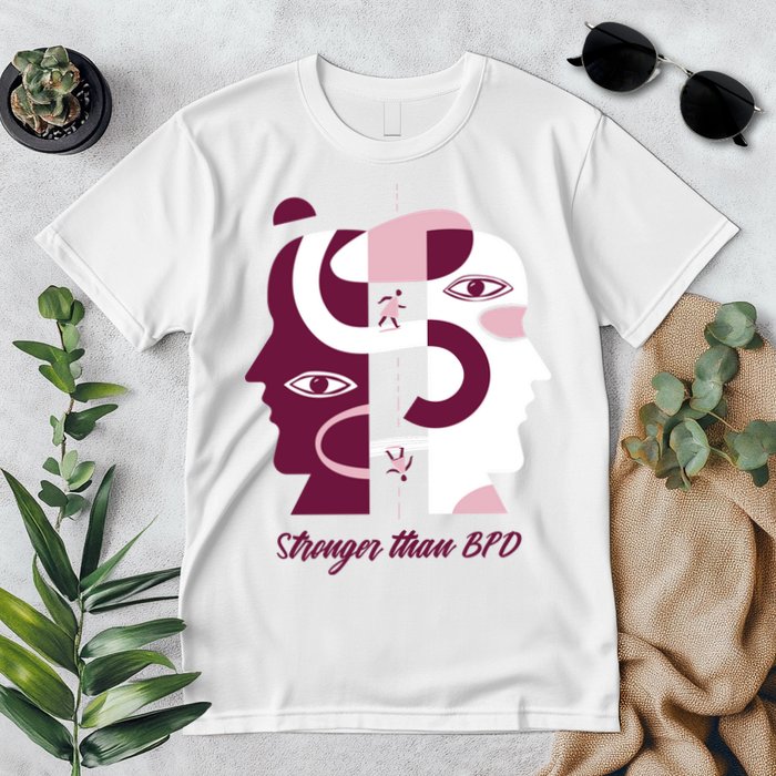 Stronger Than BPD Awareness Premium T-Shirt