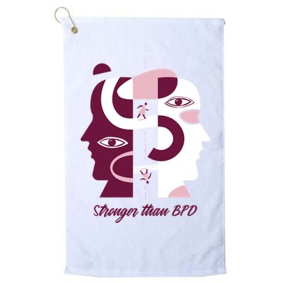 Stronger Than BPD Awareness Golf Towel