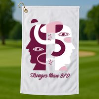 Stronger Than BPD Awareness Golf Towel