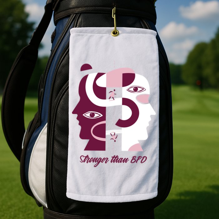 Stronger Than BPD Awareness Golf Towel