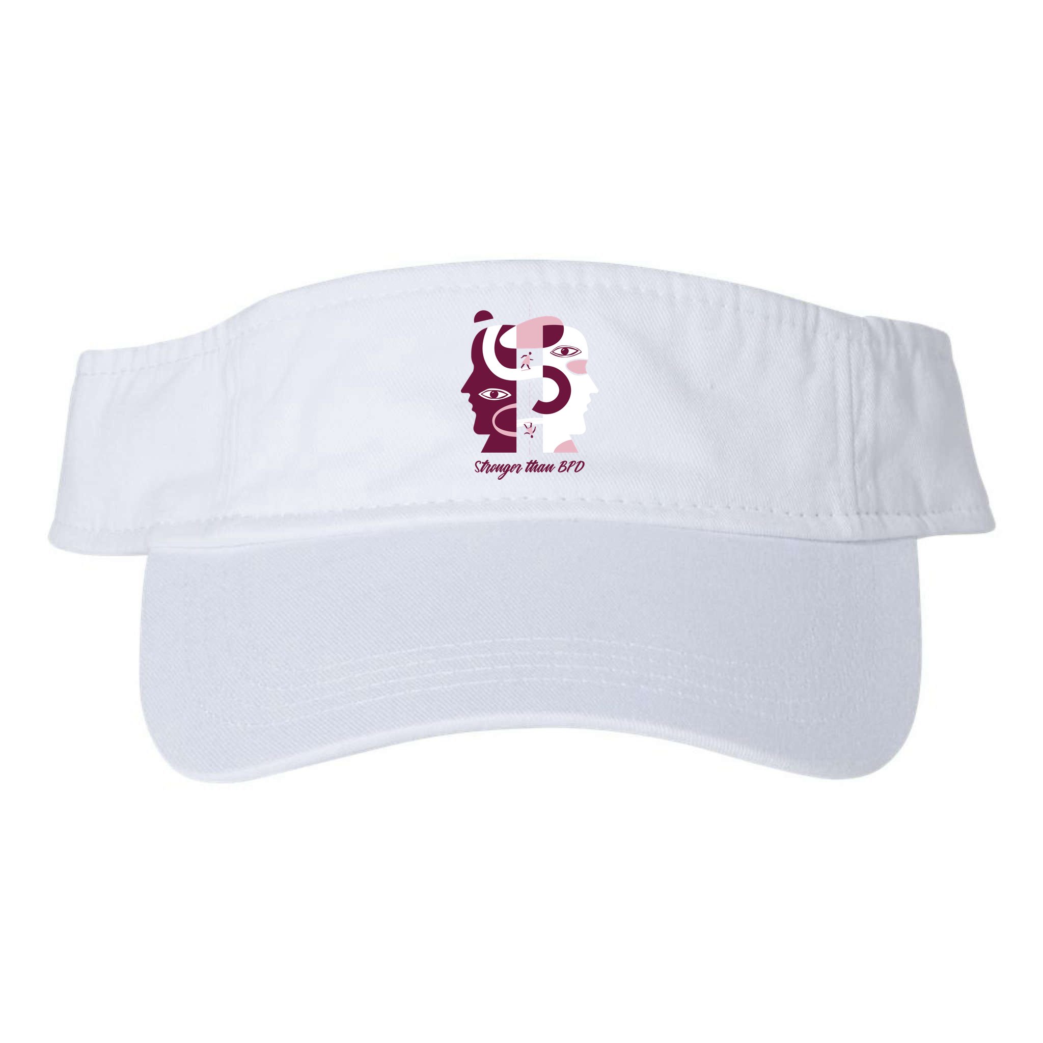 Stronger Than BPD Awareness Visor