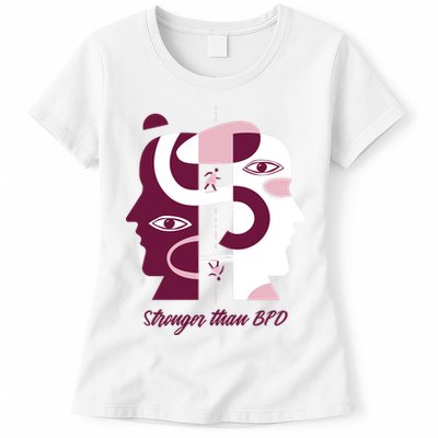 Stronger Than BPD Awareness Womens T-Shirt