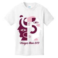 Stronger Than BPD Awareness Kids T-Shirt