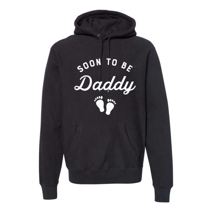 Soon To Be Daddy Funny Pregnancy Announcement Dad Premium Hoodie