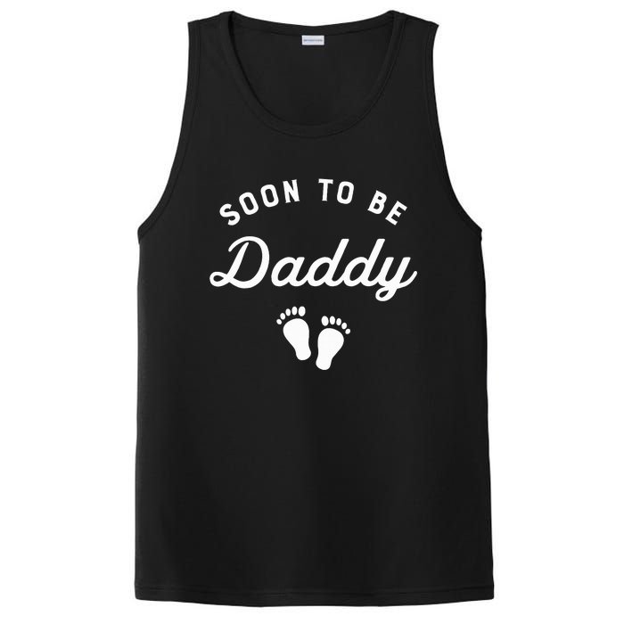 Soon To Be Daddy Funny Pregnancy Announcement Dad PosiCharge Competitor Tank