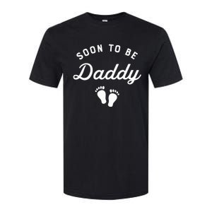 Soon To Be Daddy Funny Pregnancy Announcement Dad Softstyle CVC T-Shirt