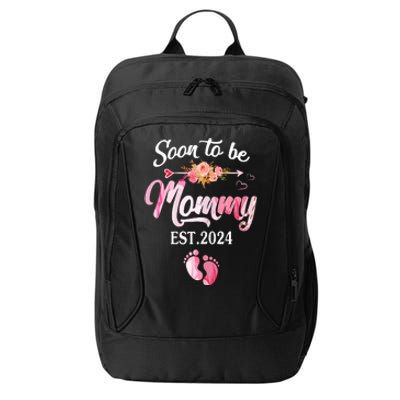 Soon To Be Mommy 2024 Mothers Day First Time Mom Pregnancy City Backpack