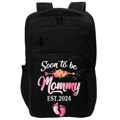 Soon To Be Mommy 2024 Mothers Day First Time Mom Pregnancy Impact Tech Backpack