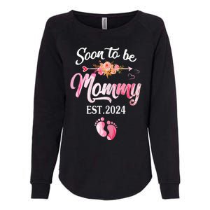 Soon To Be Mommy 2024 Mothers Day First Time Mom Pregnancy Womens California Wash Sweatshirt