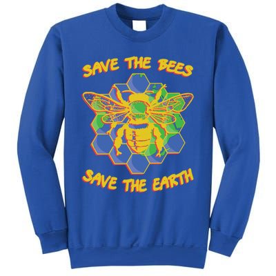 Save The Bees Save The Earth Climate Change Save The Bees Gift Sweatshirt