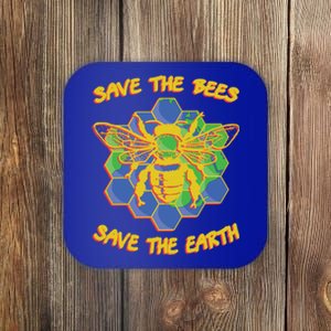 Save The Bees Save The Earth Climate Change Save The Bees Gift Coaster