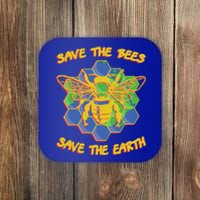 Save The Bees Save The Earth Climate Change Save The Bees Gift Coaster