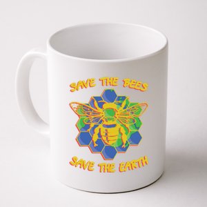 Save The Bees Save The Earth Climate Change Save The Bees Gift Coffee Mug