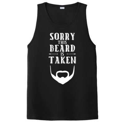 Sorry This Beard Is Taken Gift Valentines Day Gift PosiCharge Competitor Tank