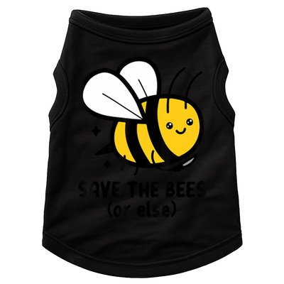 Save The Bees Or Else Knife Nature Animals Doggie Tank
