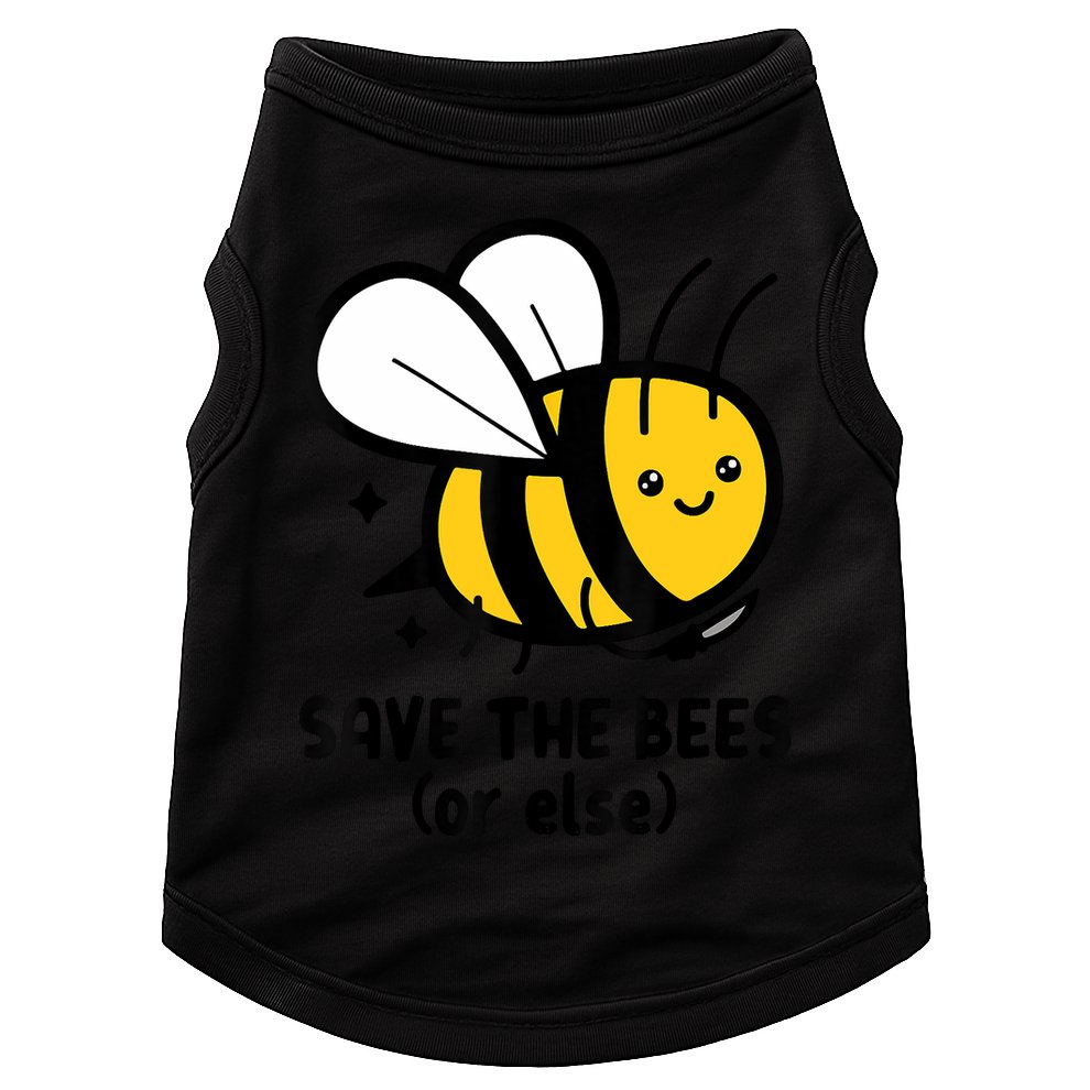 Save The Bees Or Else Knife Nature Animals Doggie Tank