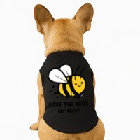 Save The Bees Or Else Knife Nature Animals Doggie Tank