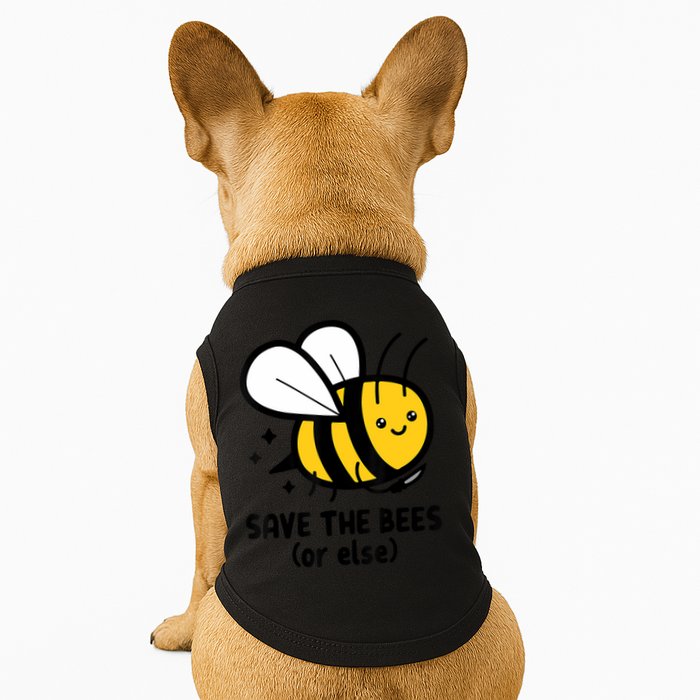 Save The Bees Or Else Knife Nature Animals Doggie Tank