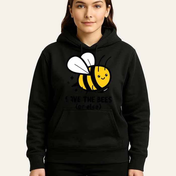 Save The Bees Or Else Knife Nature Animals Hoodie
